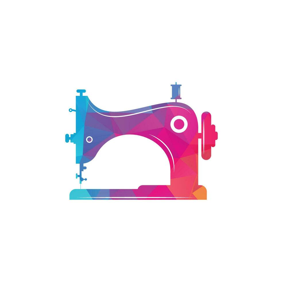 Manual sew machine icon. Simple illustration of manual sew machine icon. vector