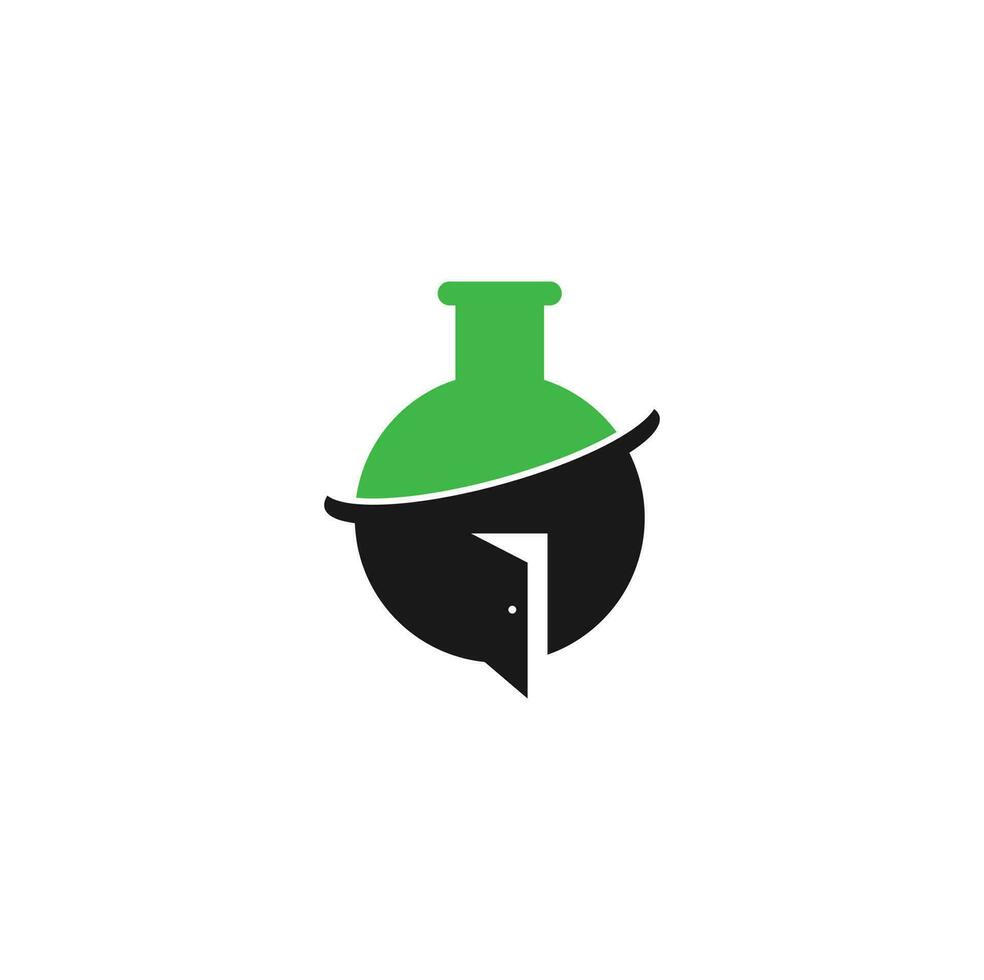 Laboratory Room vector logo template. Lab and room logo design icon