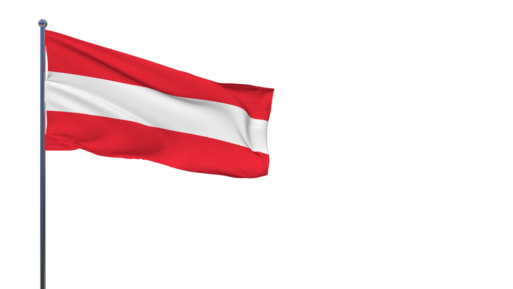 Austria Flag Waving in The Wind 3D Rendering, National Day, Independence Day png