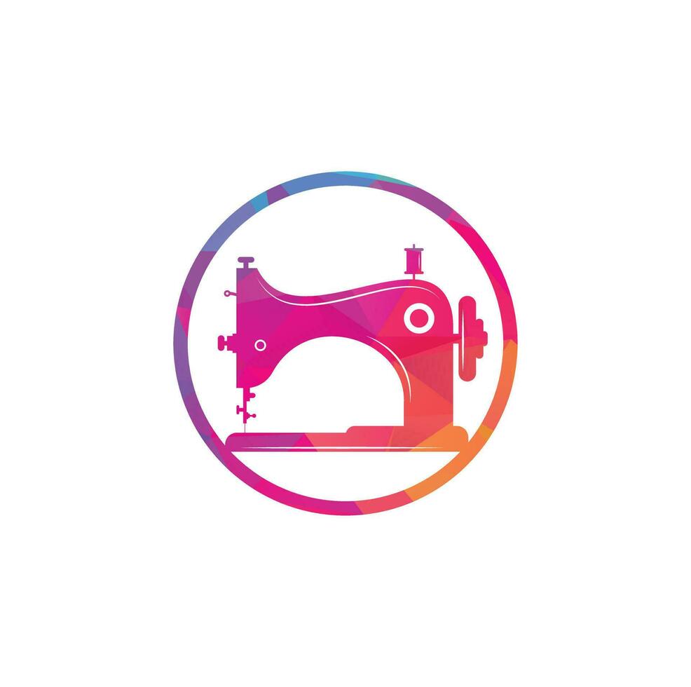 Manual sew machine icon. Simple illustration of manual sew machine icon. vector