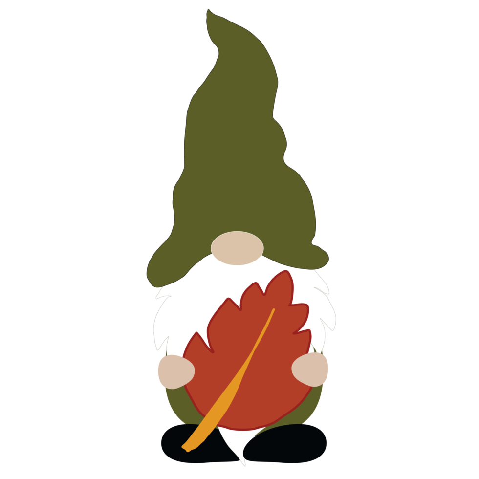 gnomos de otoño con elementos de otoño. diseño de camisa de otoño. diseño de camiseta de gnomos de otoño diy. gnomos con hojas, calabaza. sublimación de otoño. png