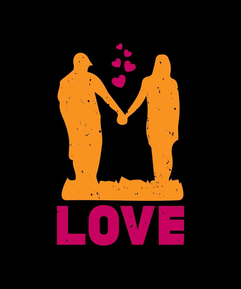 love vector t shirt design