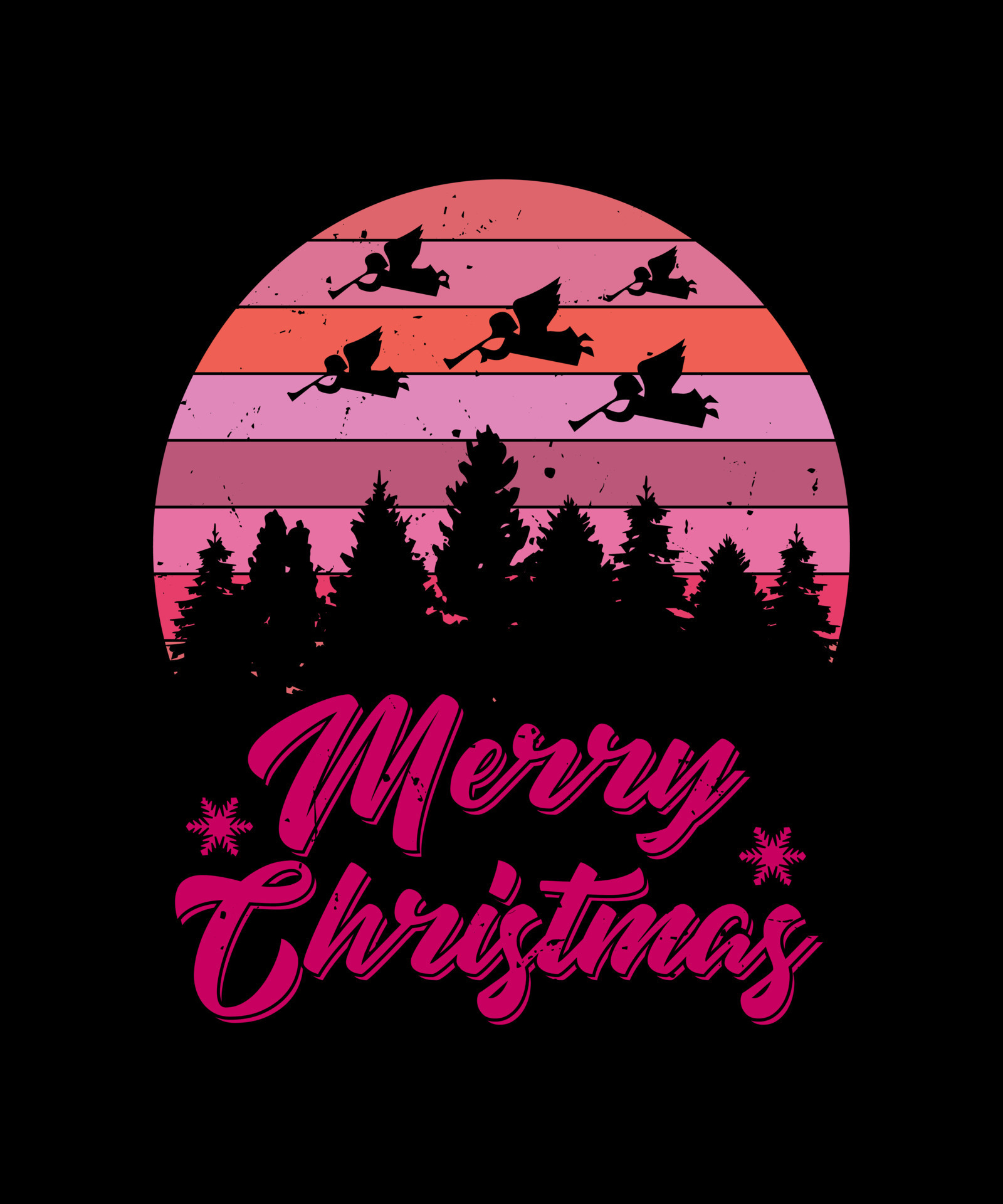 merry christmas t shirt design 14040531 Vector Art at Vecteezy