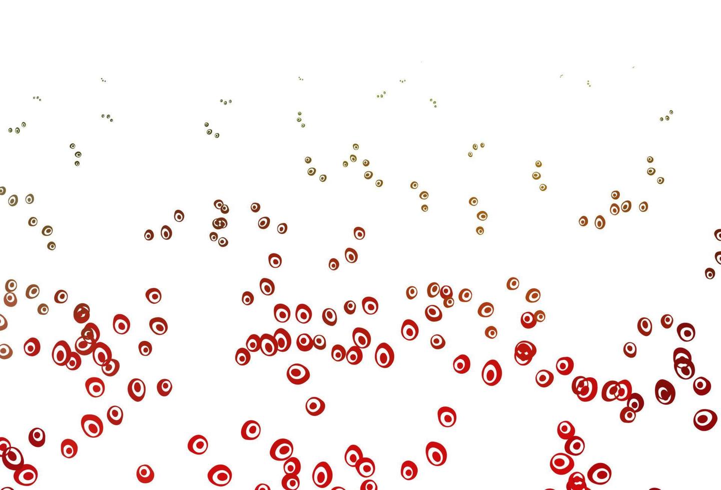 Light Green, Red vector backdrop with dots.