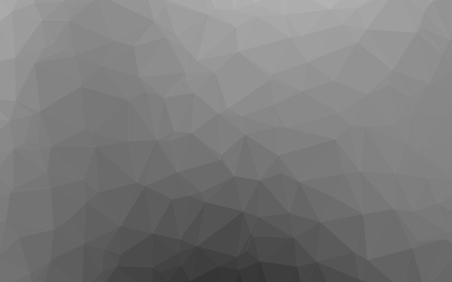 Light Silver, Gray vector abstract polygonal texture.
