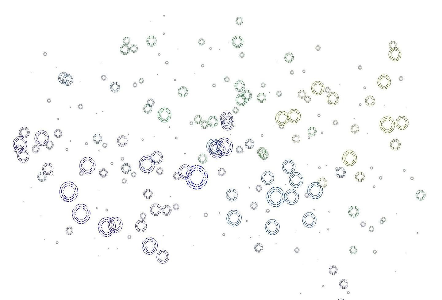 Light Multicolor, Rainbow vector layout with circle shapes.