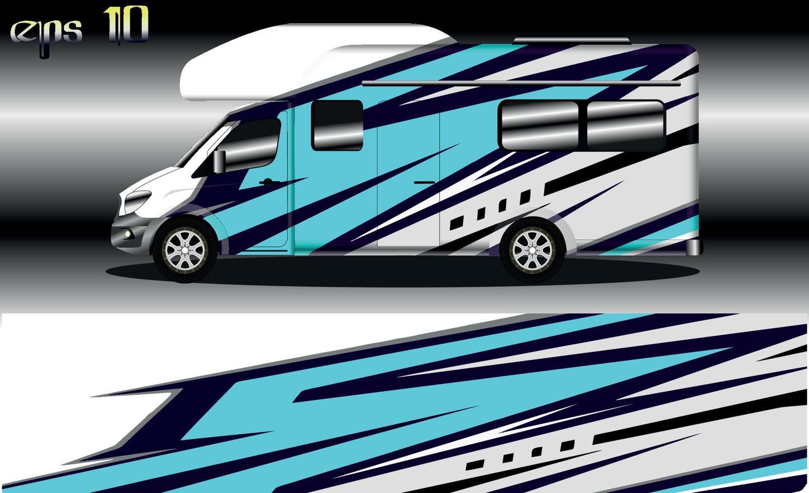 racing background vector for camper car wraps and more