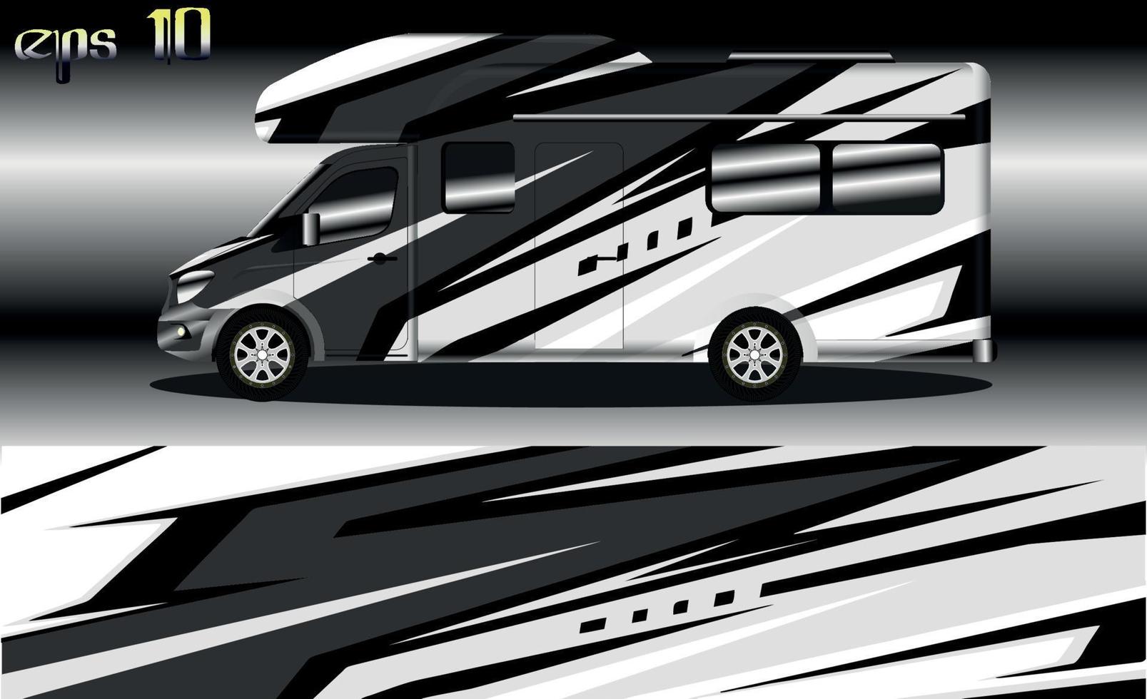 racing background vector for camper car wraps and more