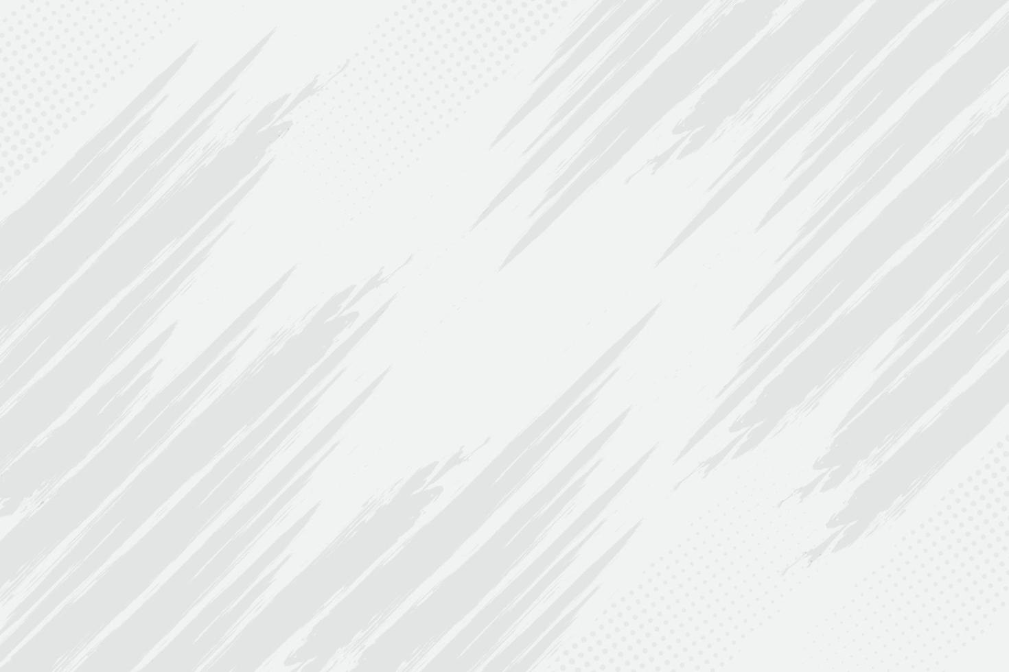 White abstract grunge texture with halftone background vector