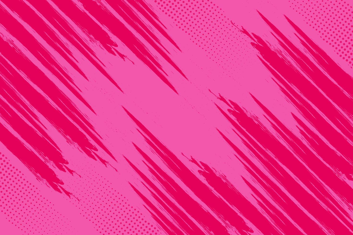 Red and pink abstract grunge texture with halftone background vector