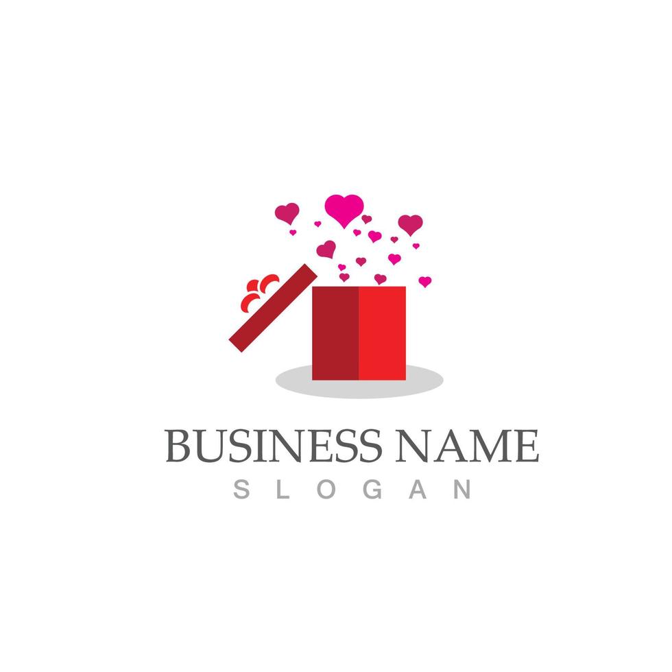 Gift Box Icon Vector