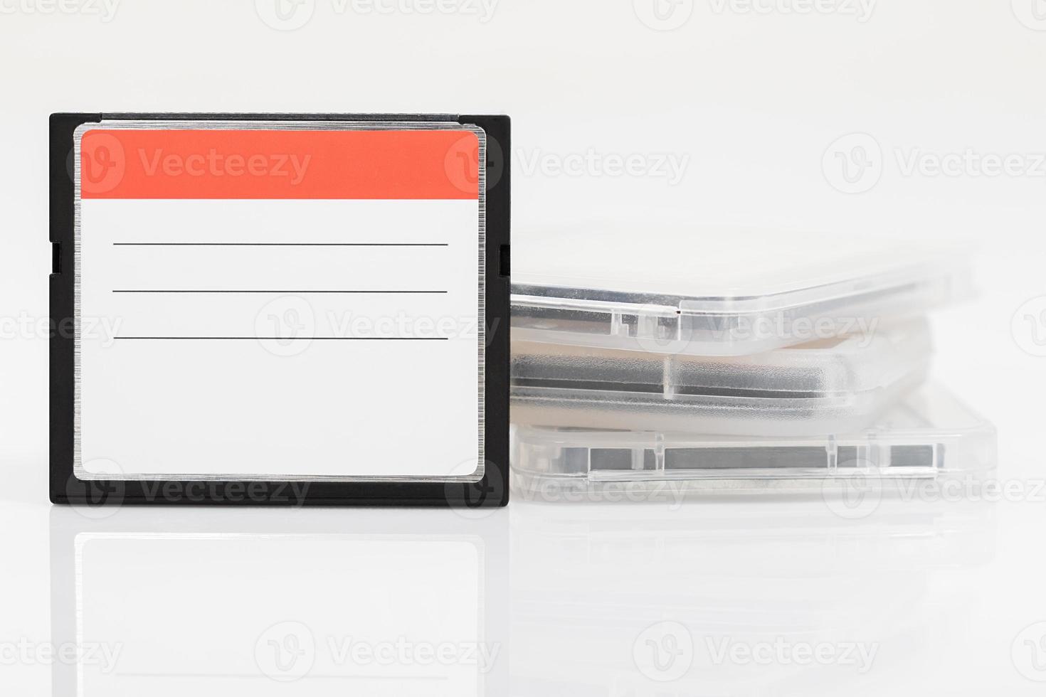 Compact flash memory cards photo