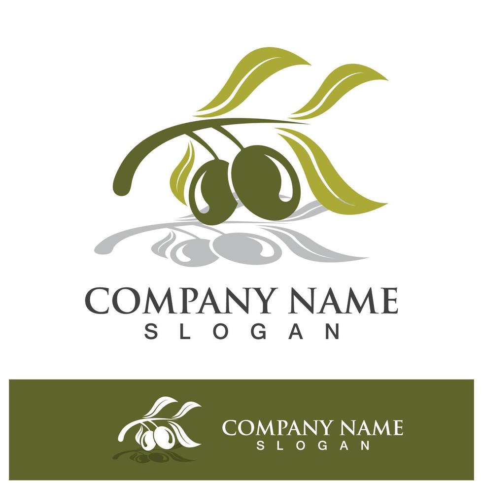 Extra virgin olive oil logo design vector