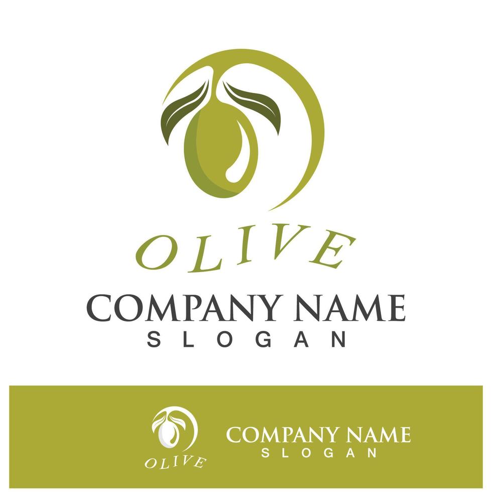 Extra virgin olive oil logo design vector