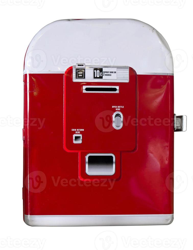 Vintage soda machine photo