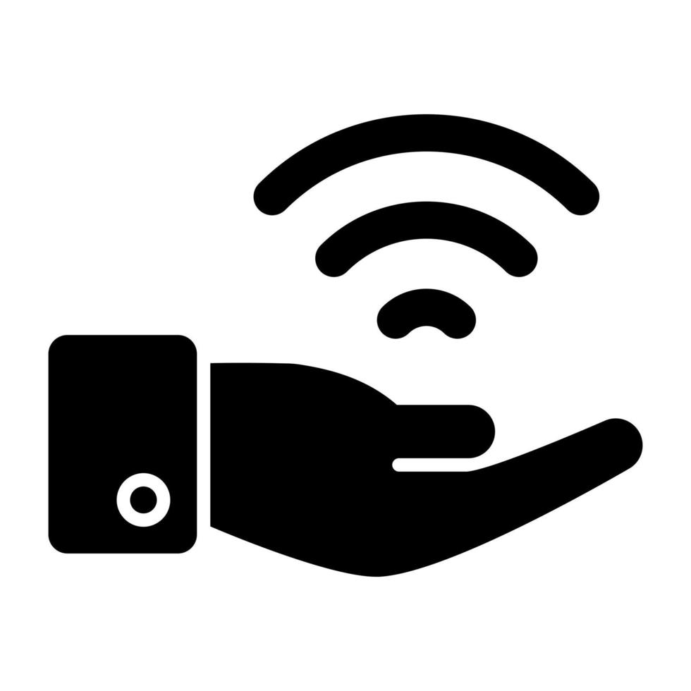 Premium download icon of wifi signal vector