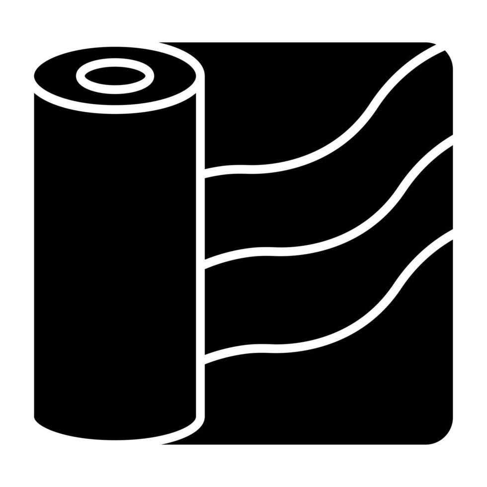 A unique design icon of carpet vector