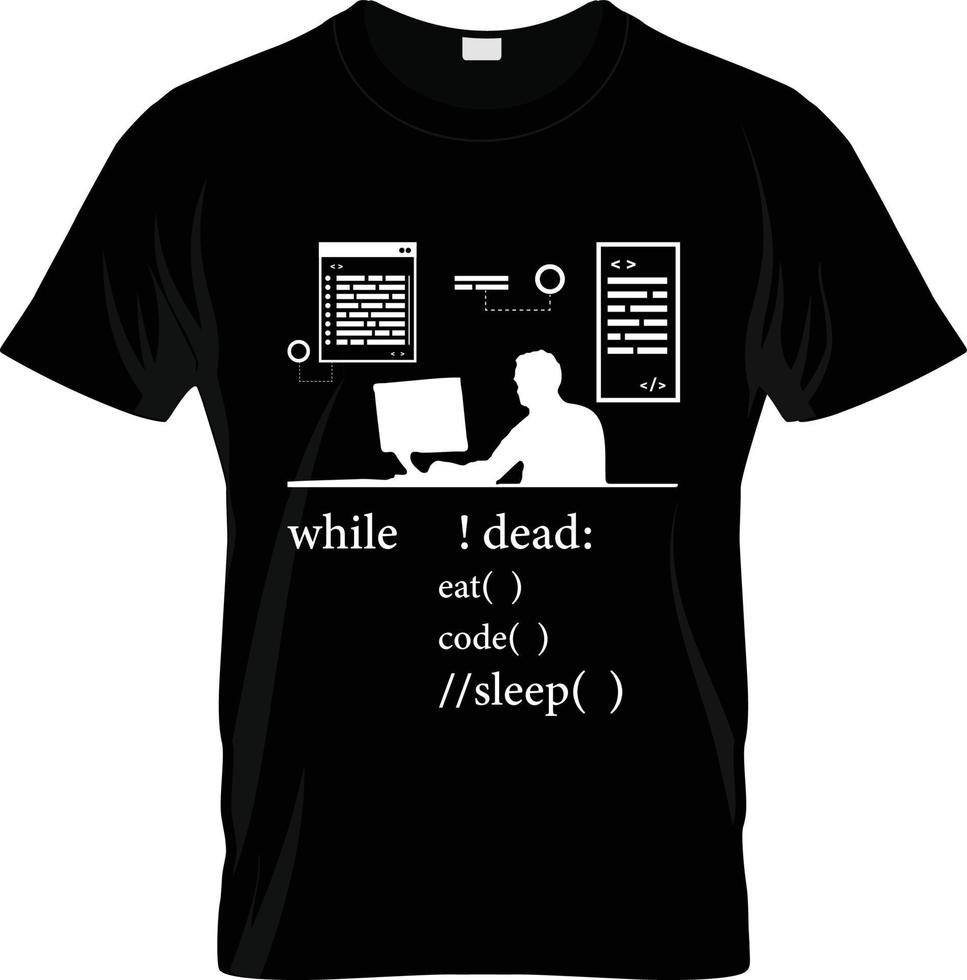 diseño de camisetas de desarrollador de software, eslogan de camiseta de desarrollador de software y diseño de ropa, tipografía de desarrollador de software, vector de desarrollador de software, ilustración de desarrollador de software