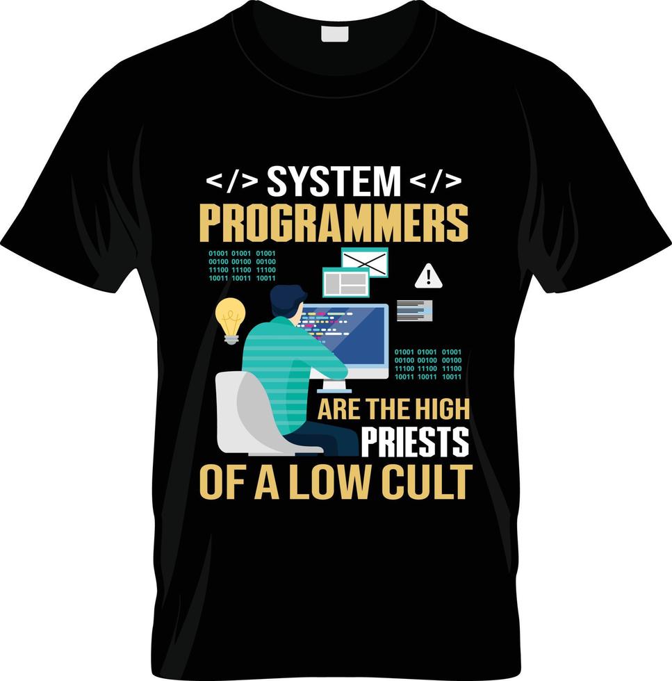 diseño de camisetas de desarrollador de software, eslogan de camiseta de desarrollador de software y diseño de ropa, tipografía de desarrollador de software, vector de desarrollador de software, ilustración de desarrollador de software