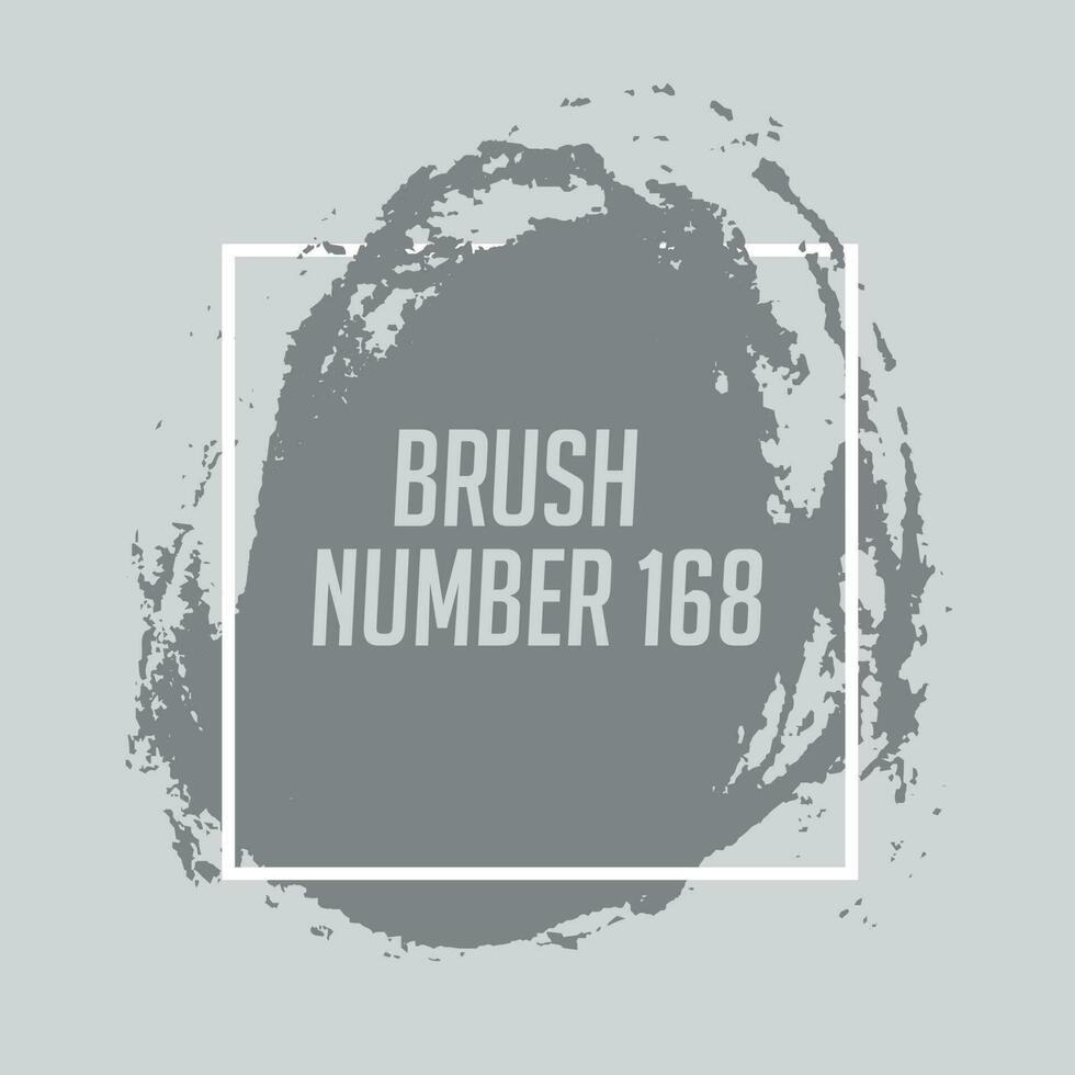 Gray color brush stroke abstract background vector