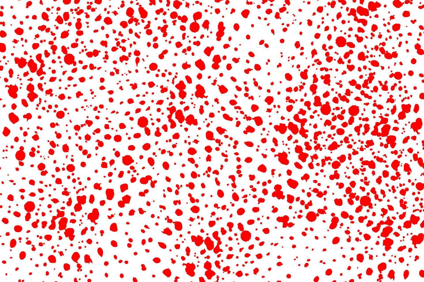 Red splash background on white background vector