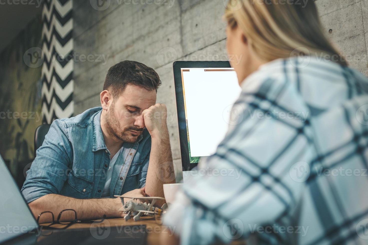 Struggling With Occupational Stress photo