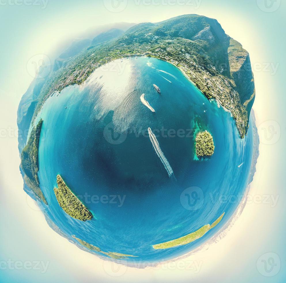 mar del planeta del paraiso foto