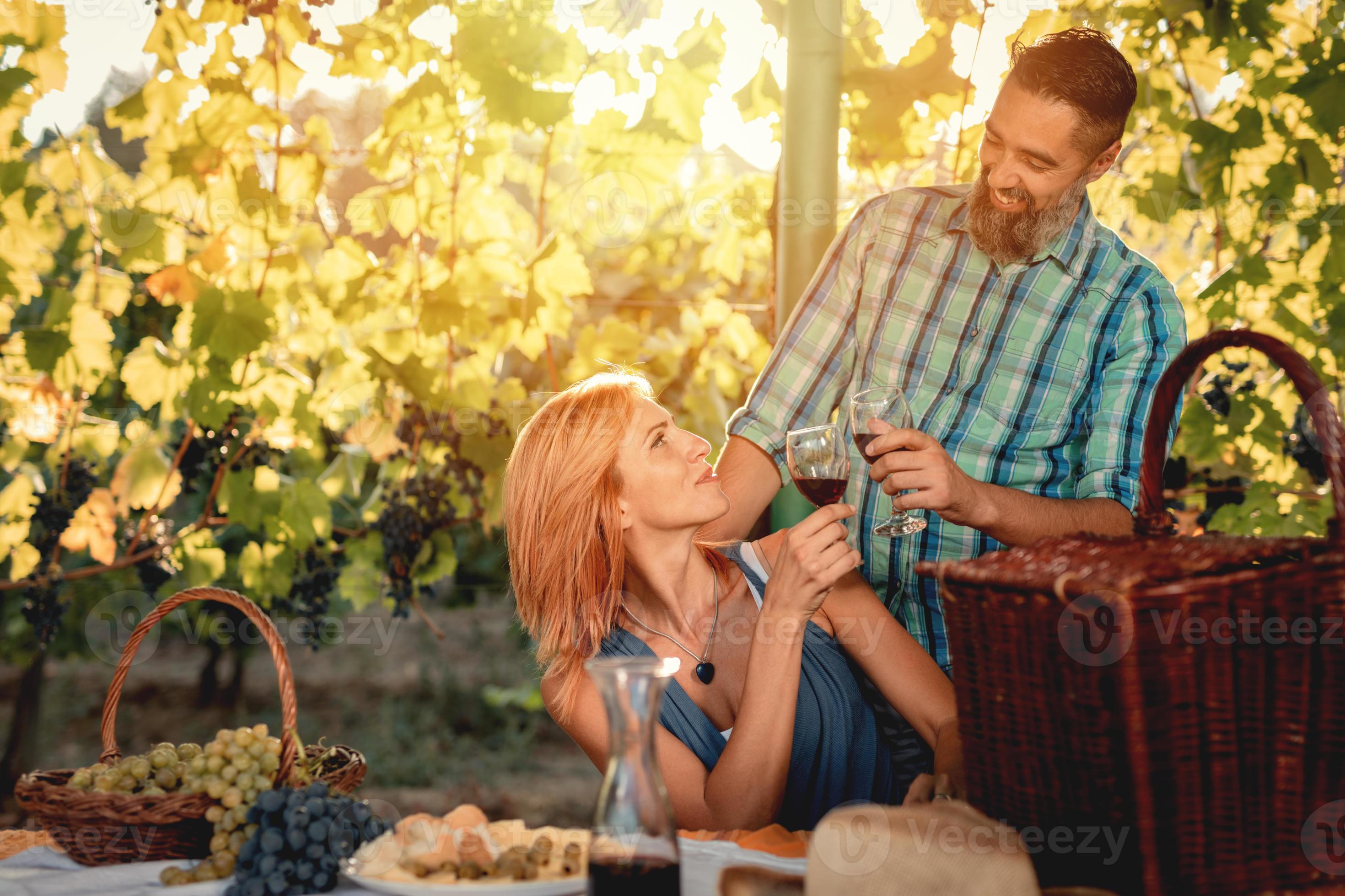 Picnic At Vineyard 14046794 Stock Photo at Vecteezy