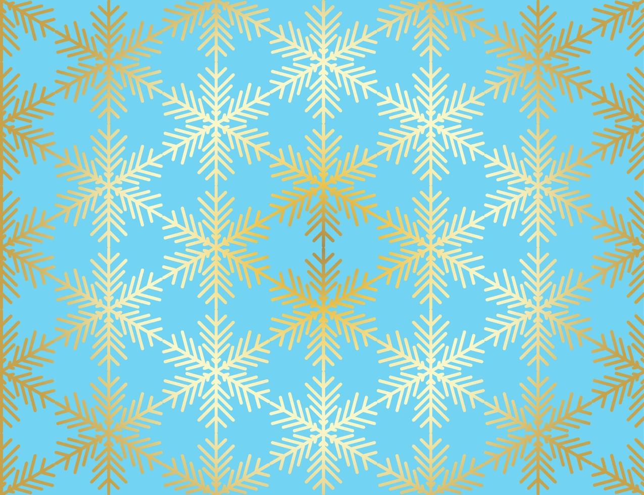 Vector Christmas card. Snowflakes background. Winter seamless pattern.
