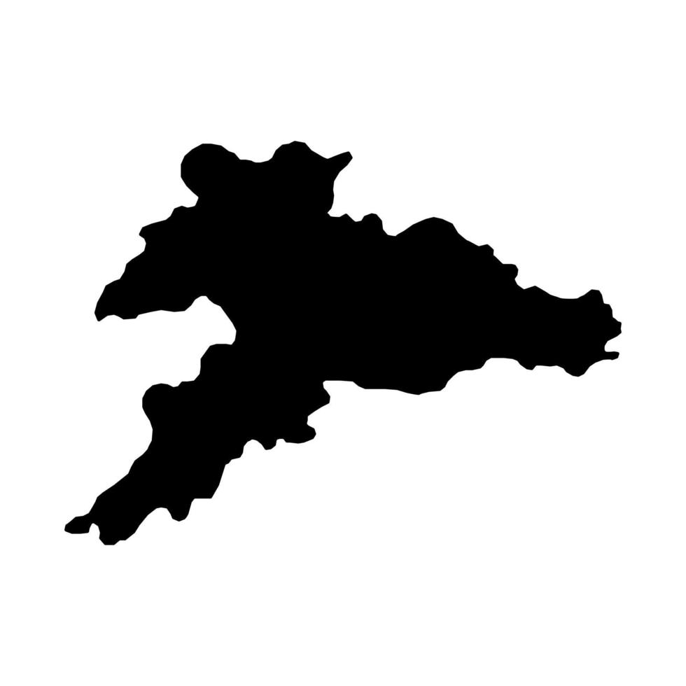 mapa de jura, cantones de suiza. ilustración vectorial vector