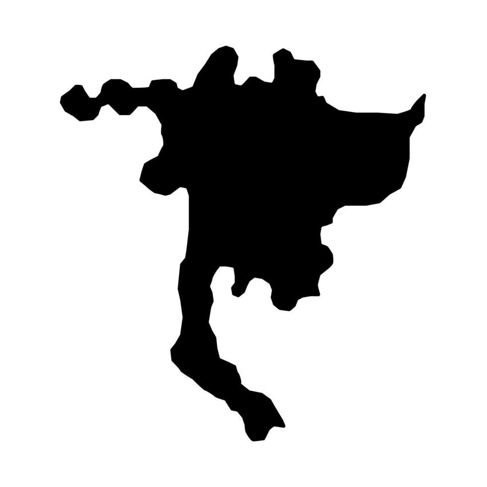 Nidwalden map, Cantons of Switzerland. Vector illustration.