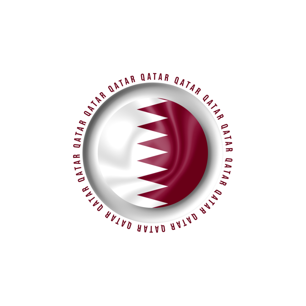 flag QATAR in Football World CUP QATAR 2022 png