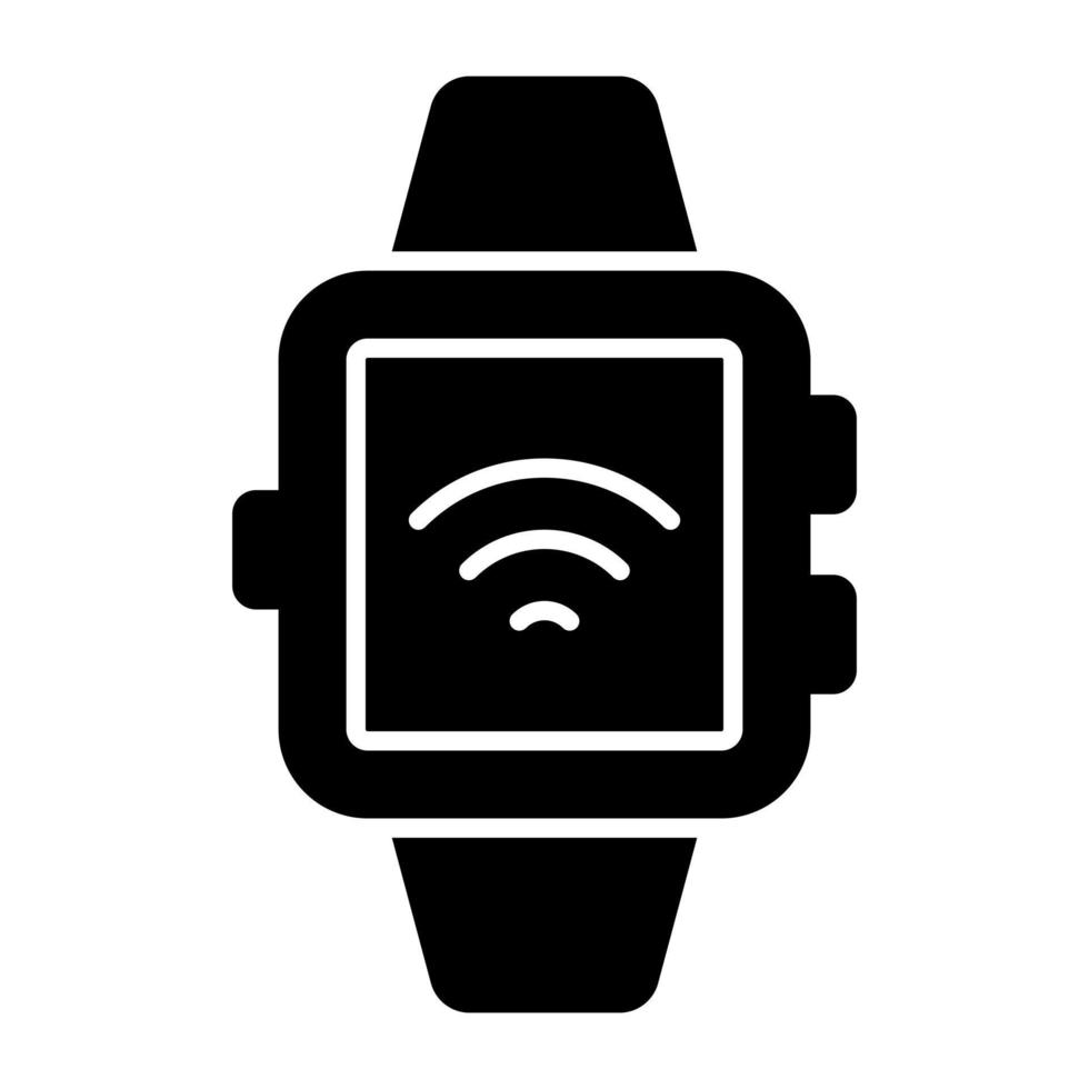 icono de diseño moderno de smartwatch vector