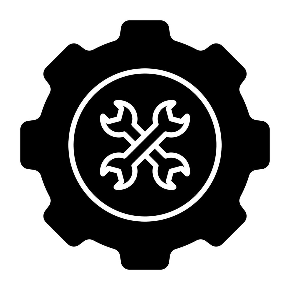 Creative design icon of labor management vector