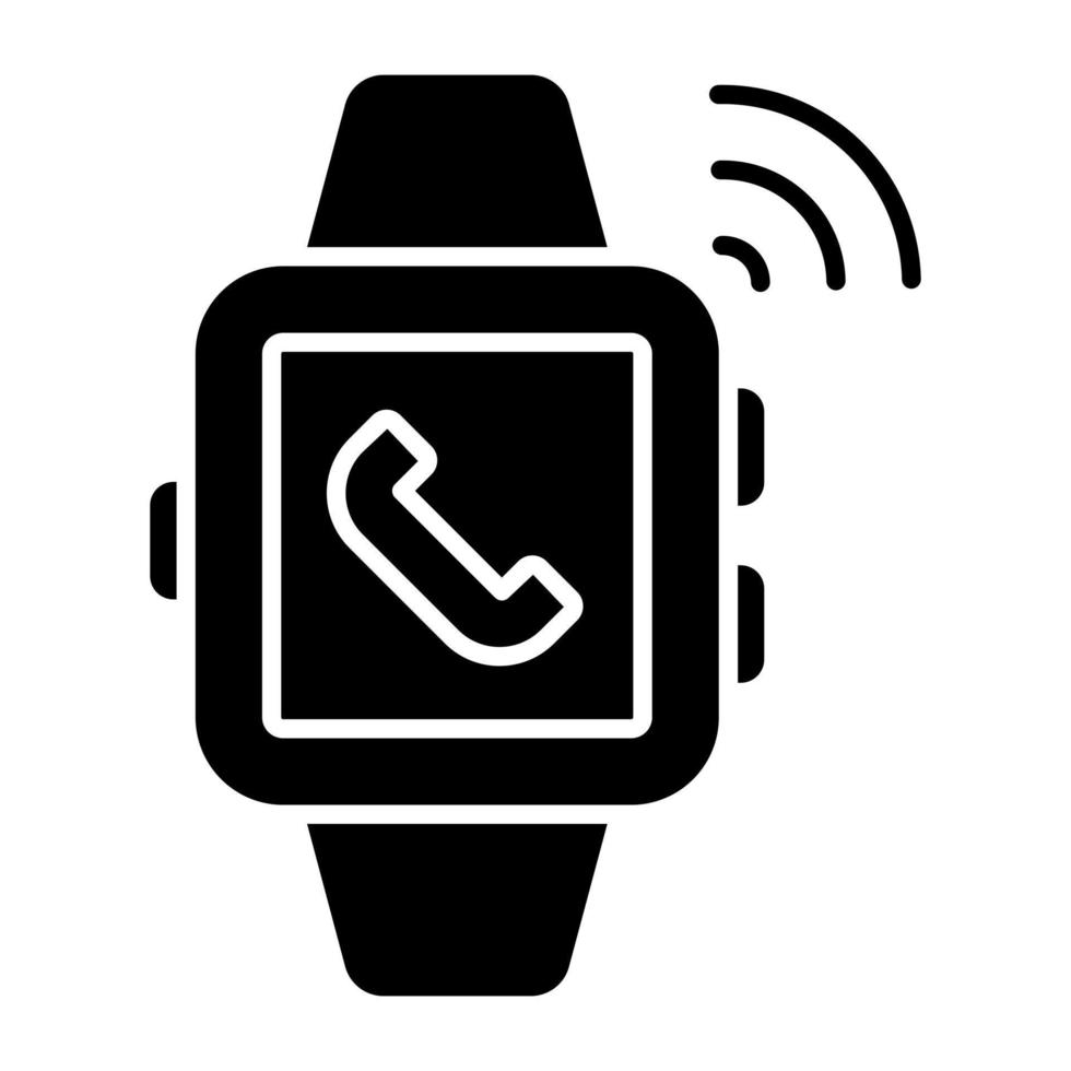 Vector design of smartwatch call