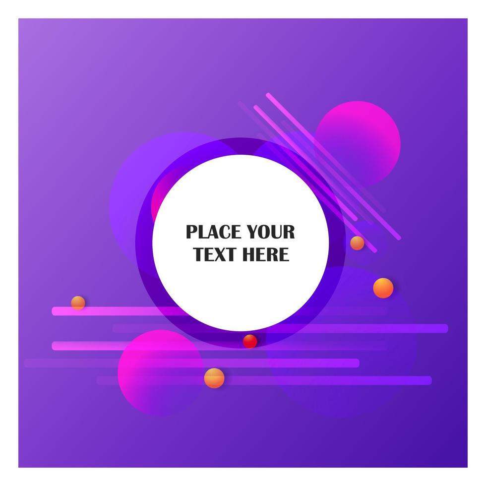 Abstract line background with purple background vector