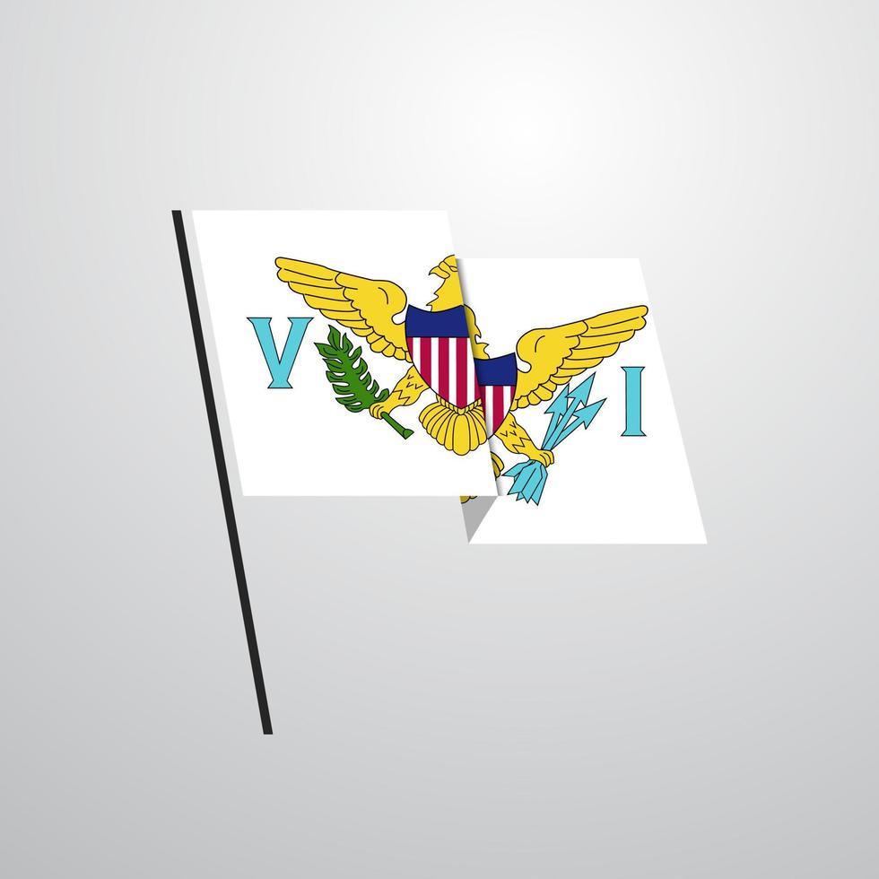 Virgin Islands US vector