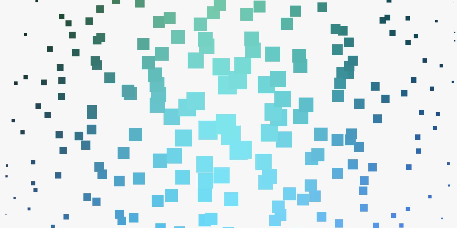 Light Blue, Green vector backdrop with rectangles.