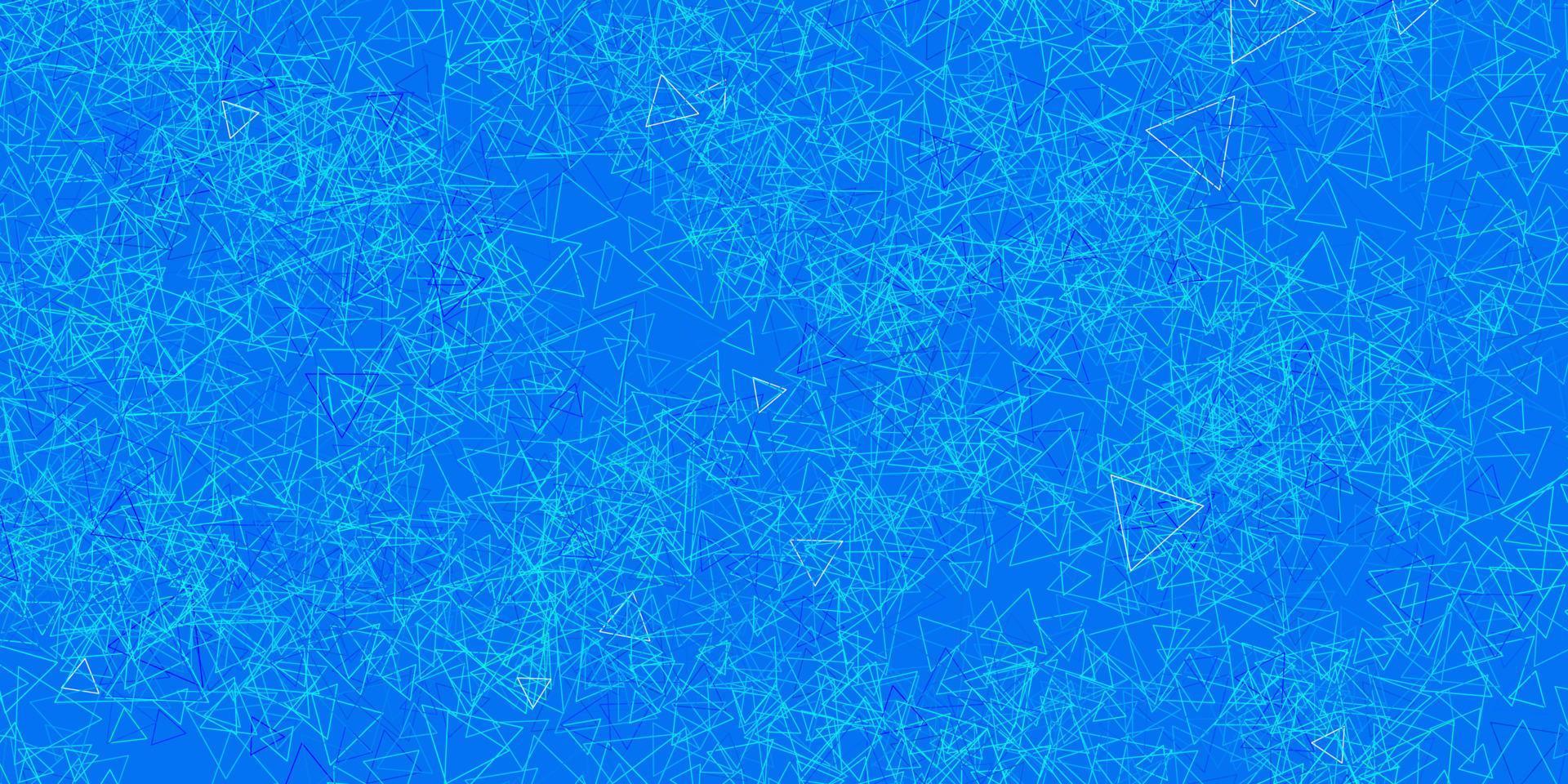 Dark Blue, Green vector pattern with polygonal shapes.