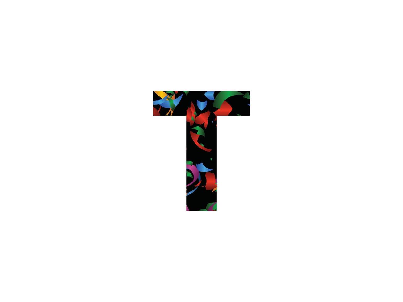 Alphabet T tt Letter Logo Icon Vector