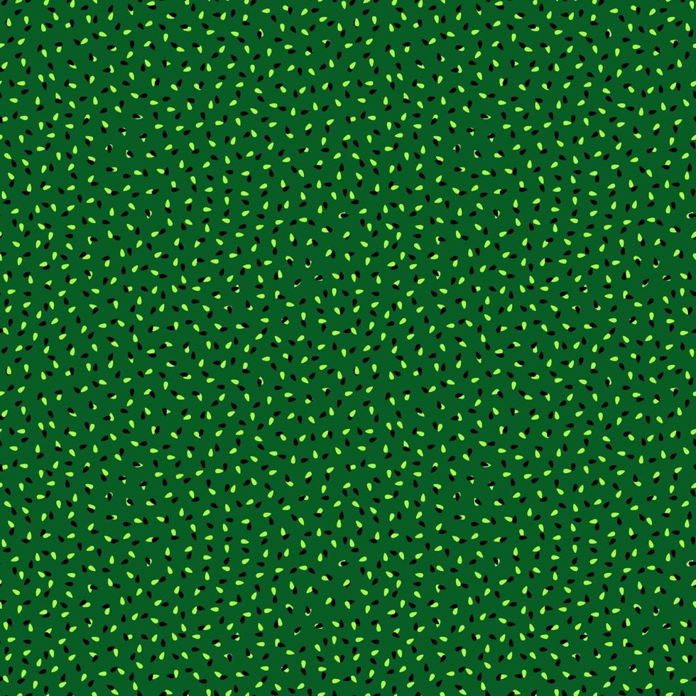 Vector seamless pattern with watermelon seeds. Colorful hand-drawn repeatable background.