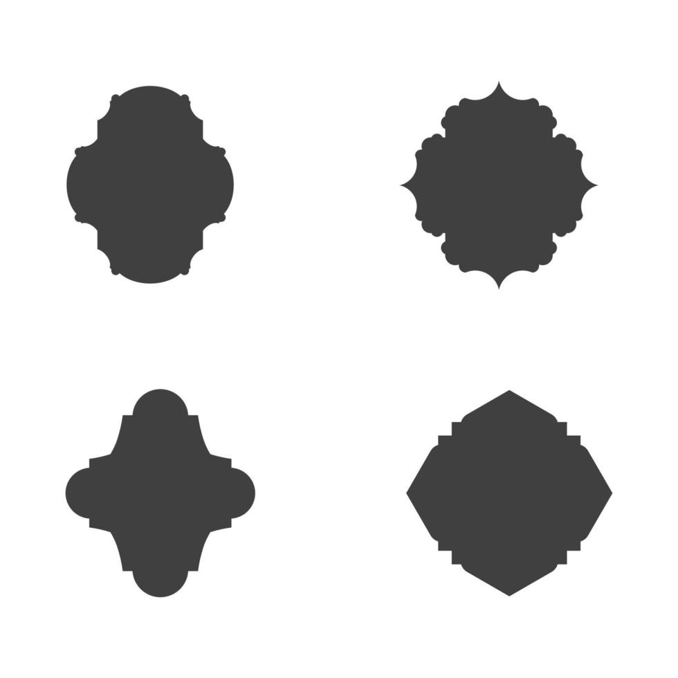 Mosque window vector icon