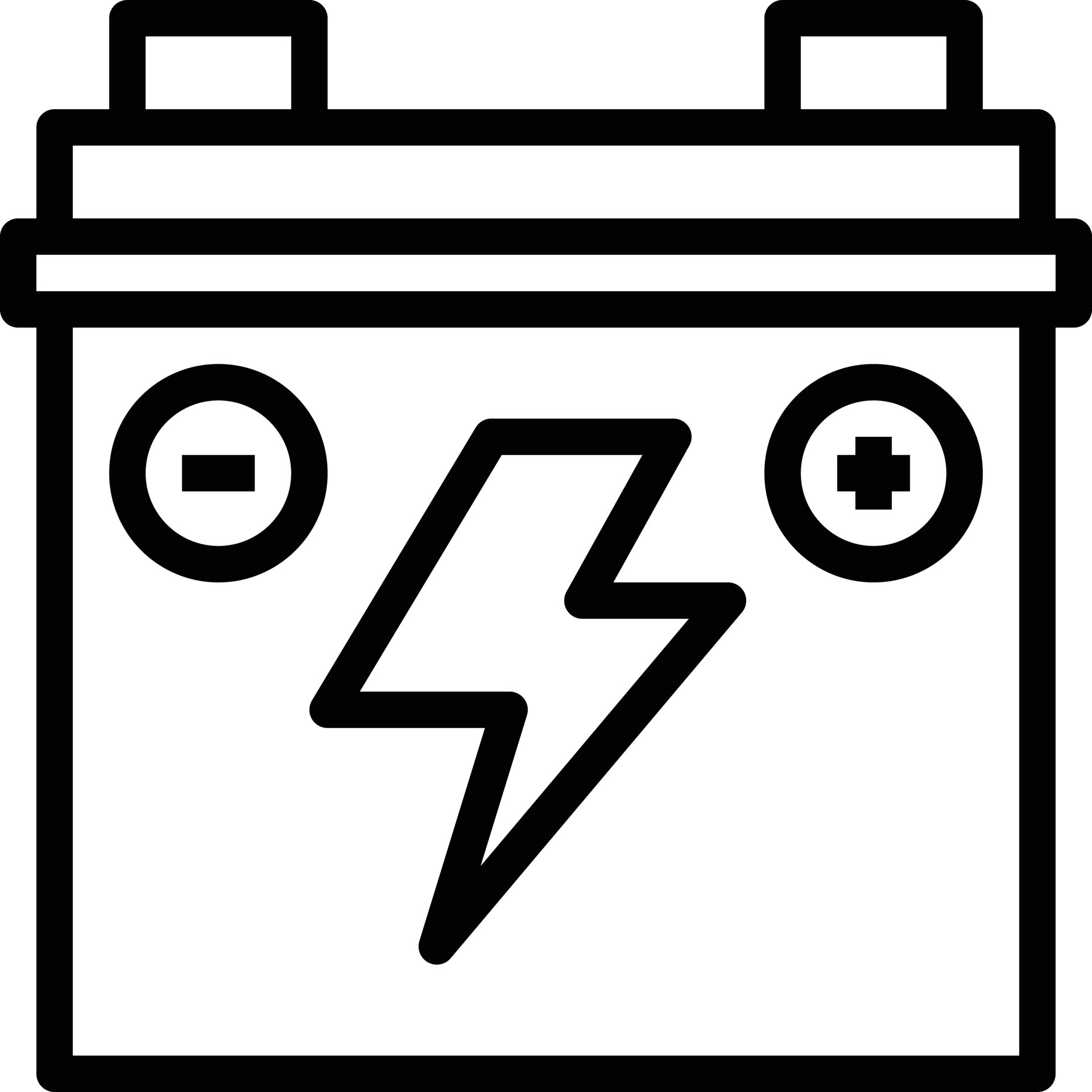 battery power source part electric outline icon 14054092 Vector Art