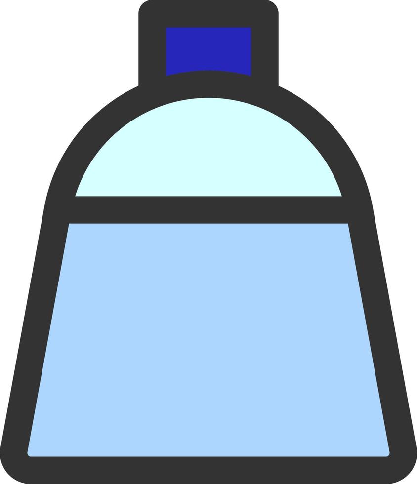 bottle color icon vector