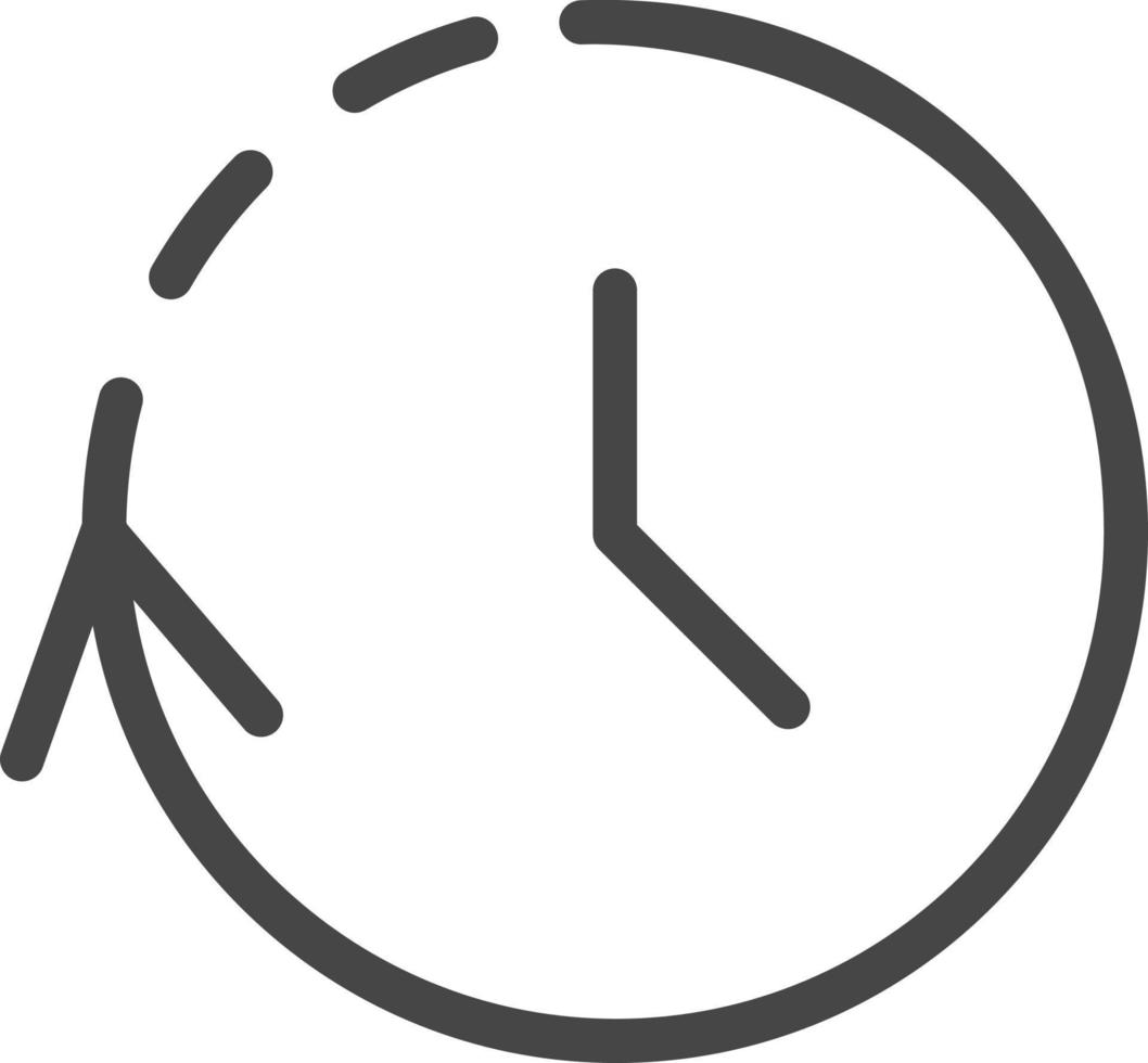 time left color icon vector