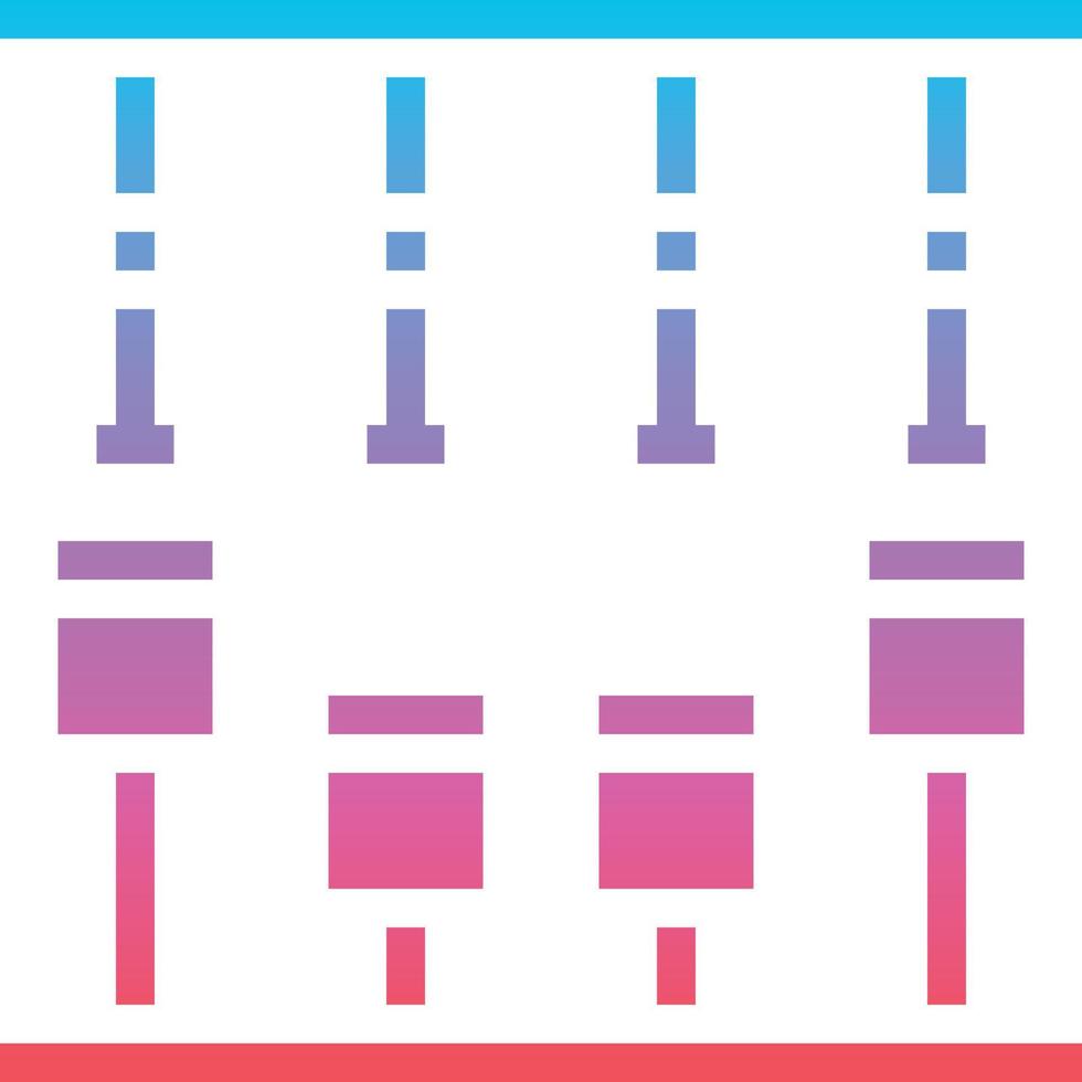 engine start part - gradient solid icon vector