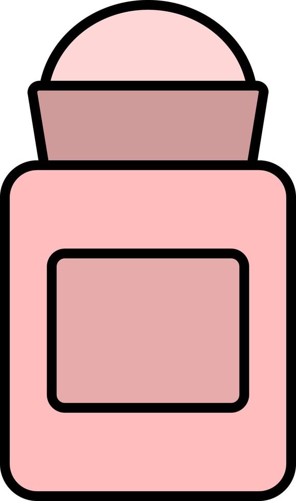 roll on, antiperspirant color icon vector