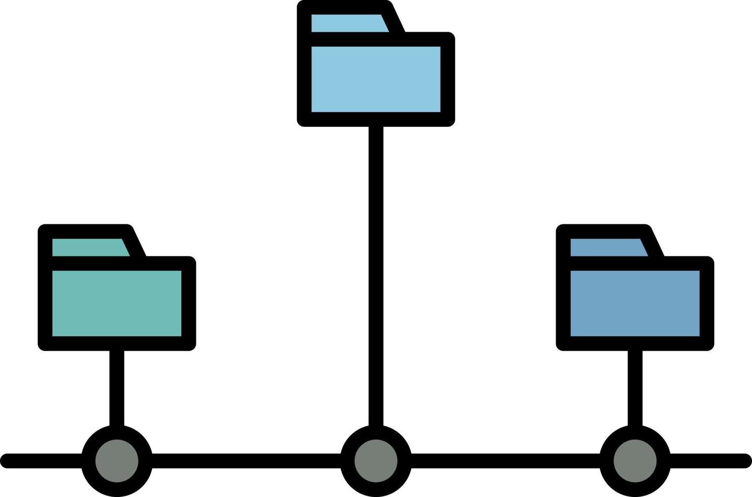 data, design color icon vector