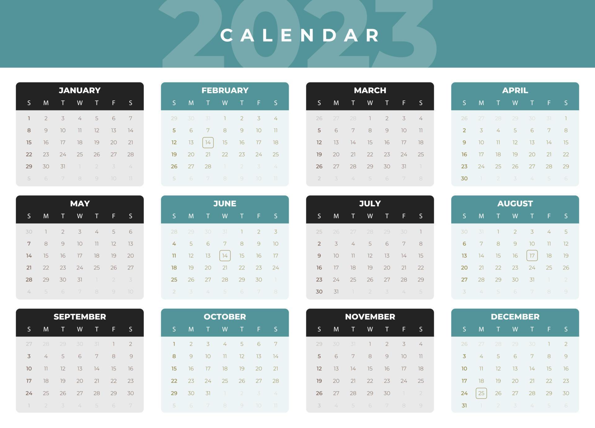 Modern Calendar Week Start Sunday Corporate Design Planner Template modern-calendar-week-start-sunday-corporate-design-planner-template