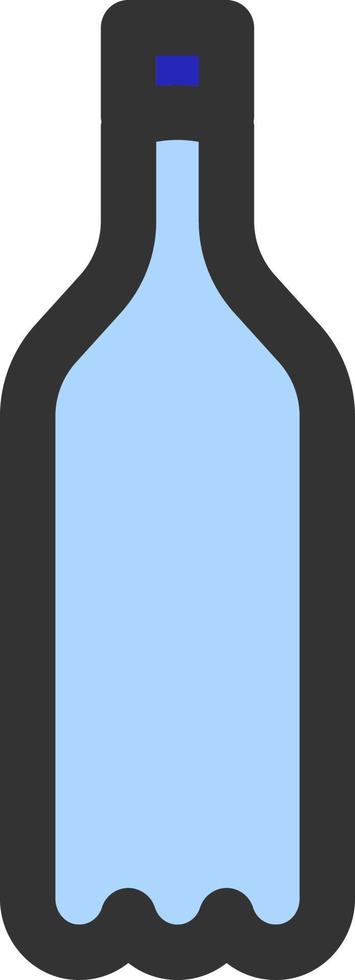 bottle color icon vector